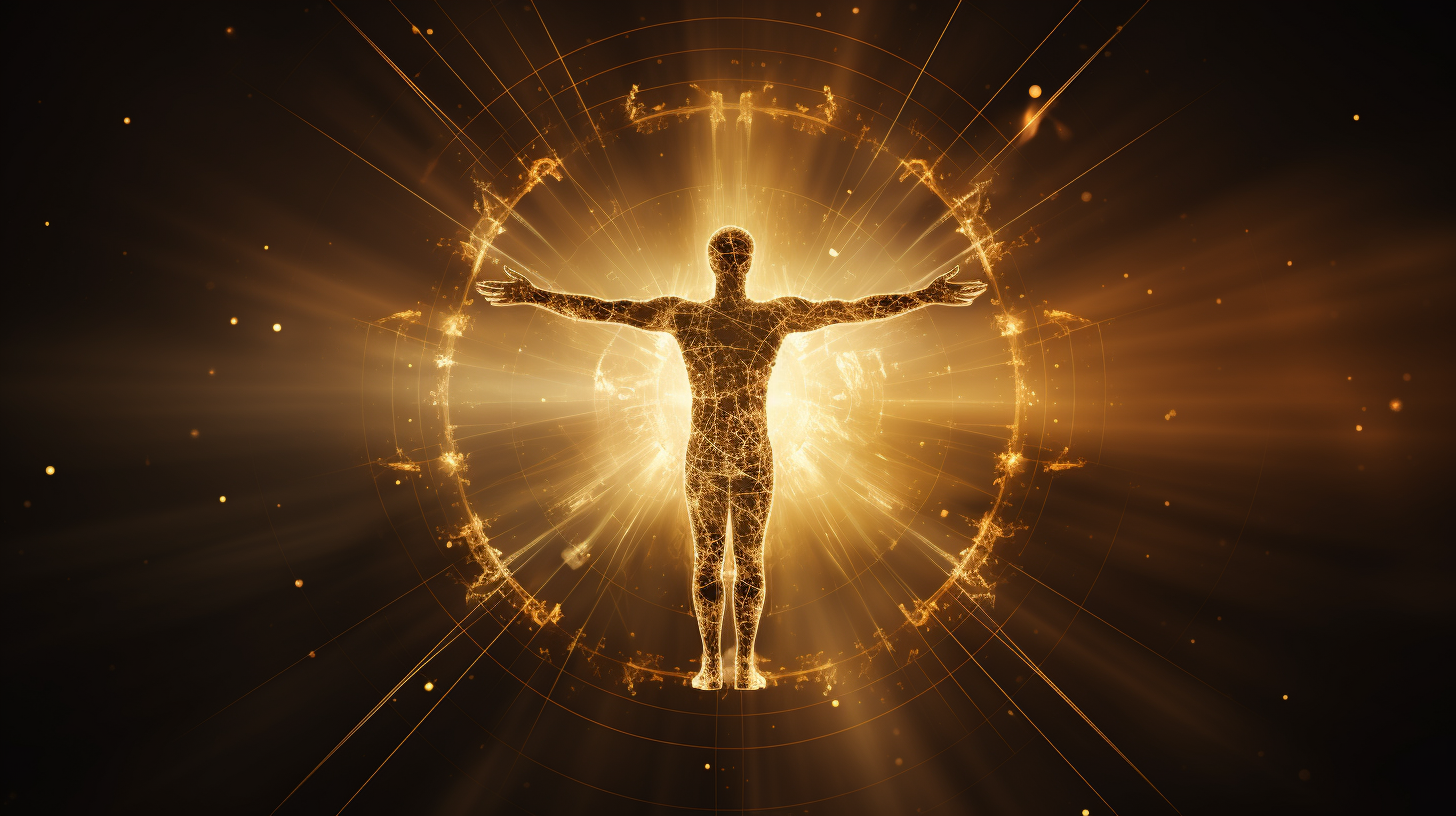greenpower2700_96961_a_golden_Vitruvian-inspired_human_figure_s_dd692324-50c1-4aec-967d-5d4ad76922fe - Solarpenta - Akademie